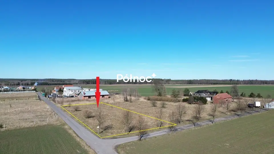 Działka budowlana i inwestycyjna 2 681 m², Czerna