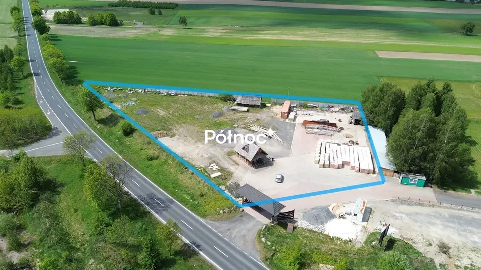 Działka inwestycyjna 5 610 m², Brzeźnik