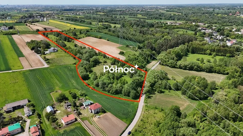 Działka inwestycyjna 2 ha, Pliszczyn