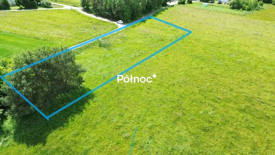 Działka budowlana 1 507 m², Gierałtów