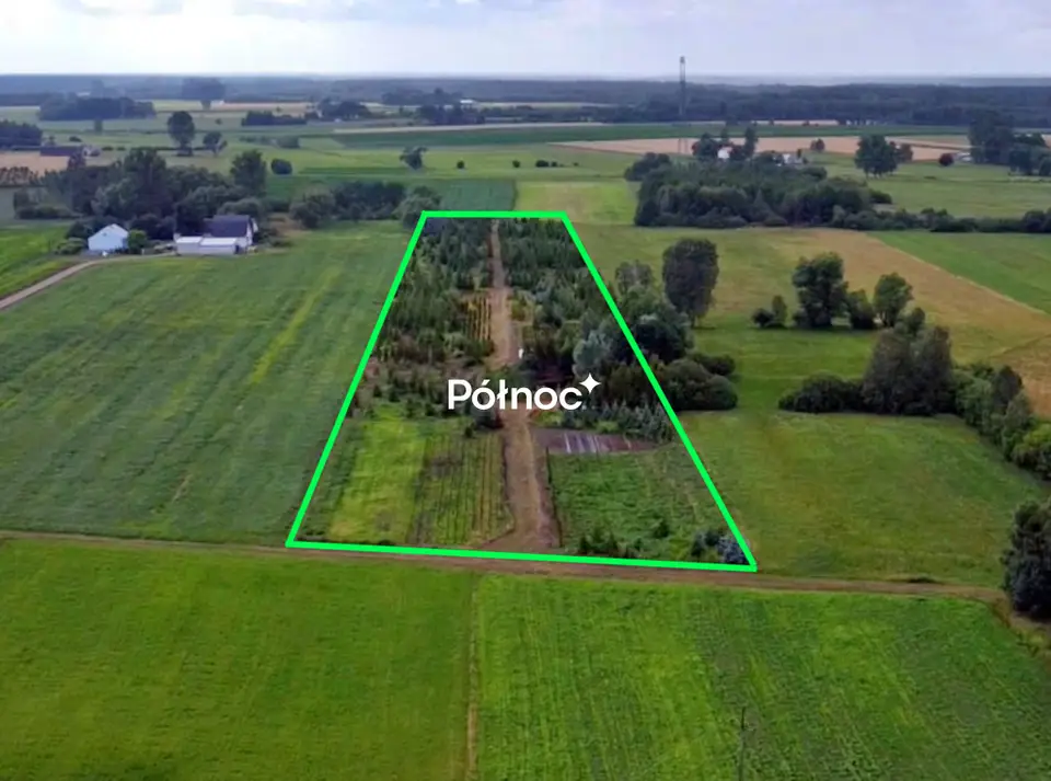Działka rolna 2 ha, Wujówka