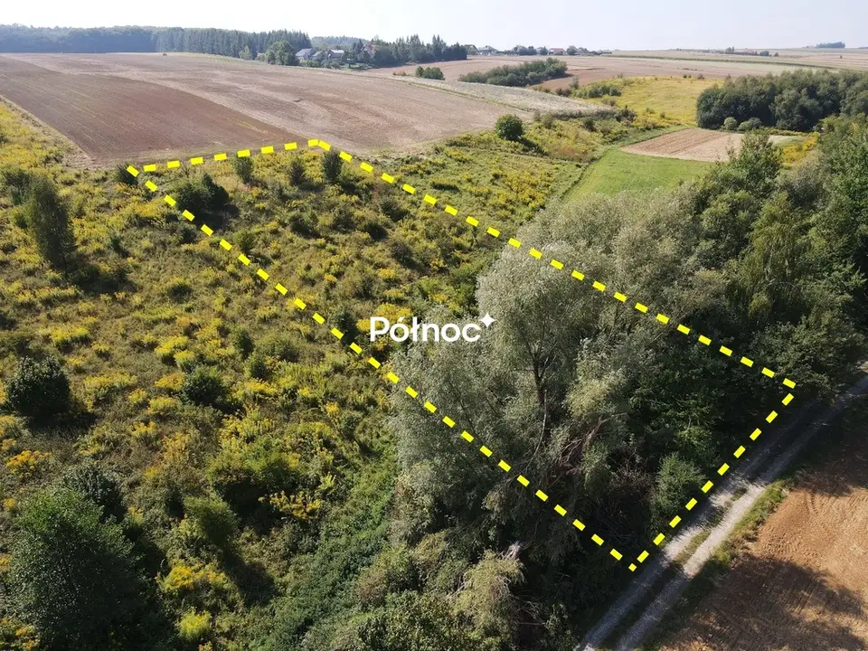 Działka budowlana 3 300 m², Przybysławice