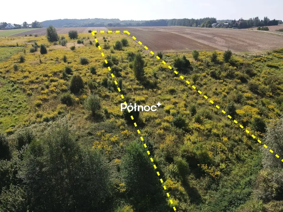 Działka budowlana 5 100 m², Przybysławice