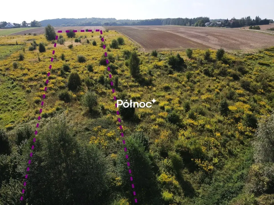 Działka budowlana 4 600 m², Przybysławice