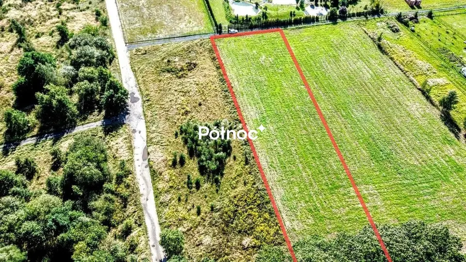 Działka budowlana 4 100 m², Wykroty