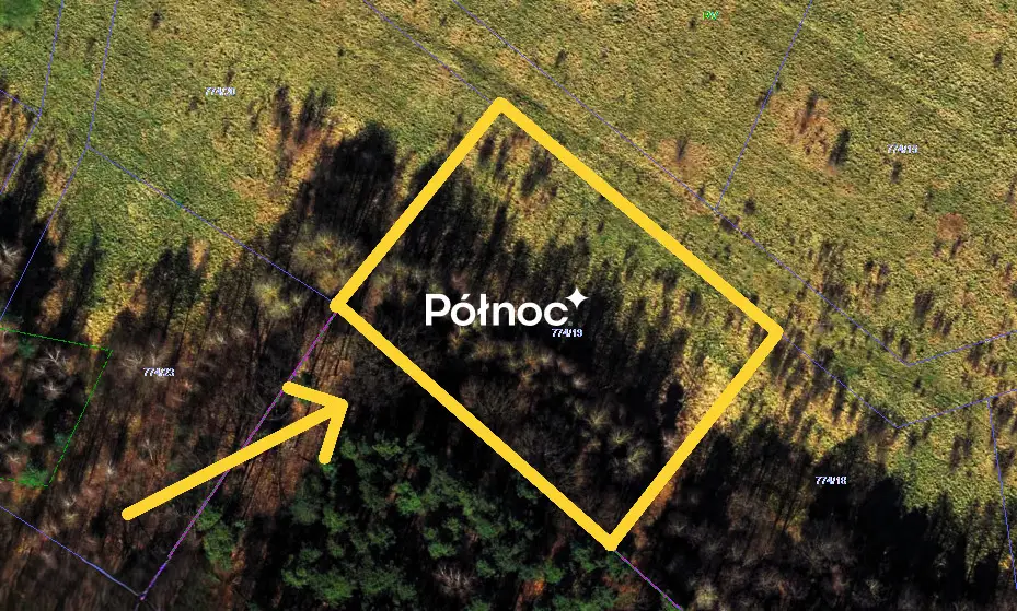 Działka rolna 3 012 m², Radomsko