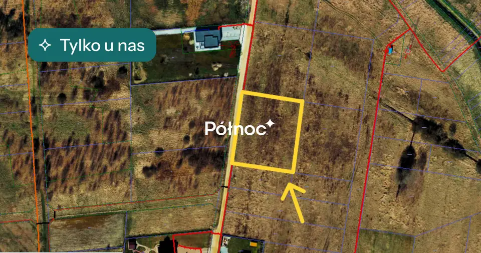 Działka rolna 3 030 m², Radomsko