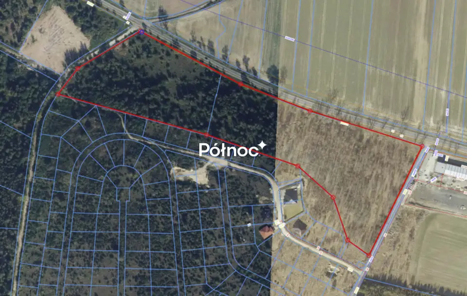 Działka inwestycyjna 5,99 ha, Legnica