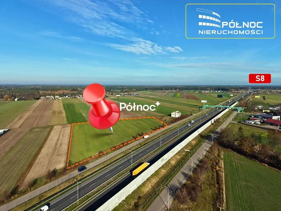 Działka inwestycyjna 1,2 ha, Trojany