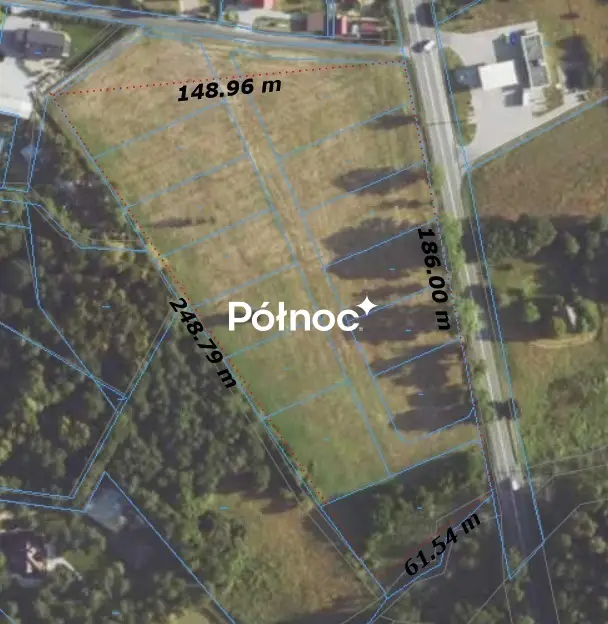 Działka budowlana 2,57 ha, Dębołęka