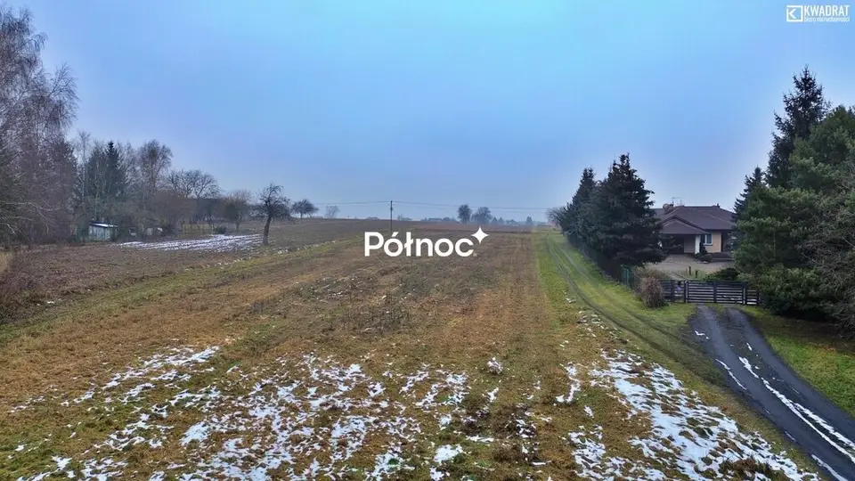 Działka budowlana 1 300 m², Krasienin-Kolonia