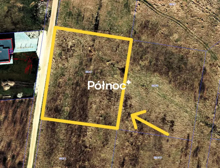 Działka budowlana 3 030 m², Radomsko