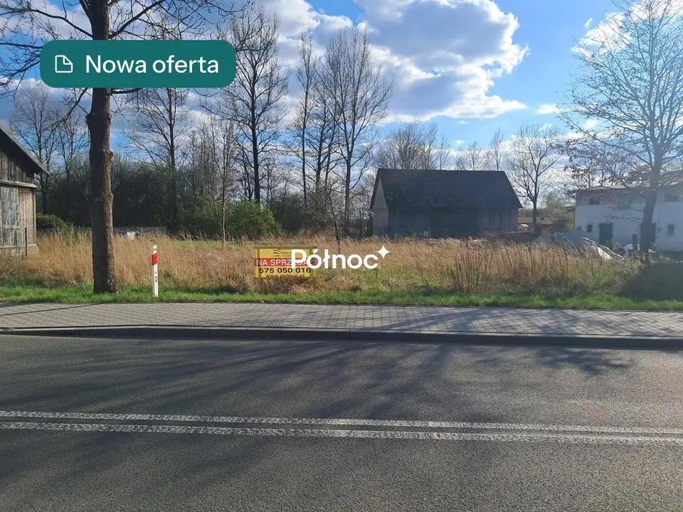 Działka budowlana 2 100 m², Ciężkowice