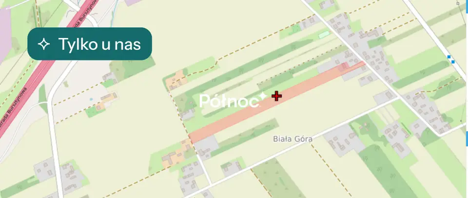 Działka budowlana 1,71 ha, Biała Góra