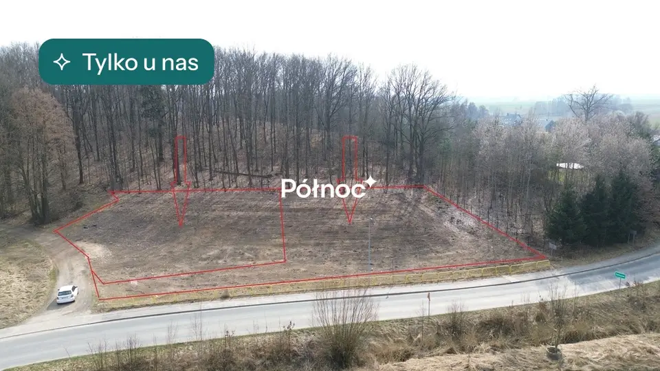 Działka budowlana 1 291 m², Stare Jaroszowice