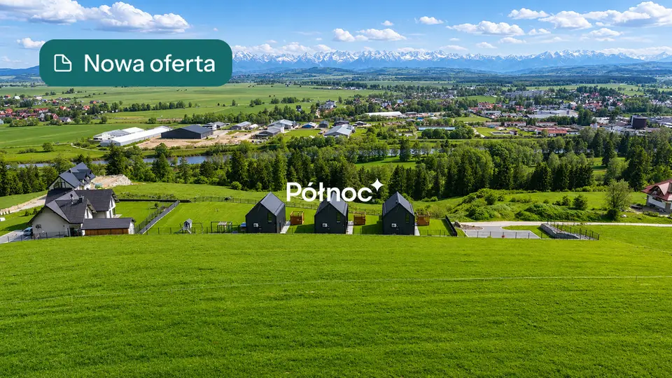 Działka budowlana 2 901 m², Nowy Targ