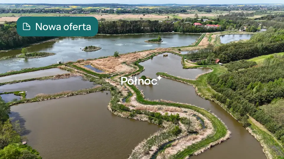 Działka inwestycyjna 2,74 ha, Małochwiej Duży
