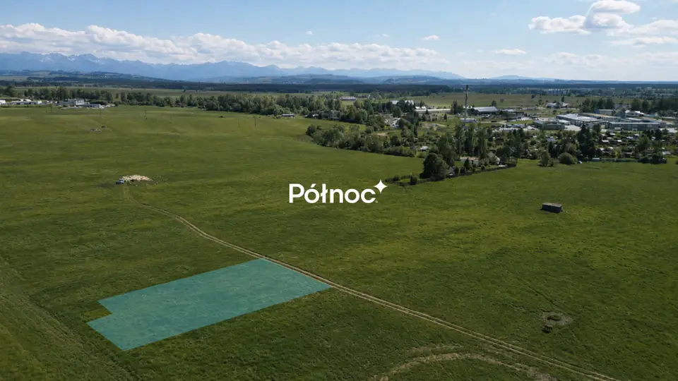 Działka inwestycyjna 2 188 m², Nowy Targ