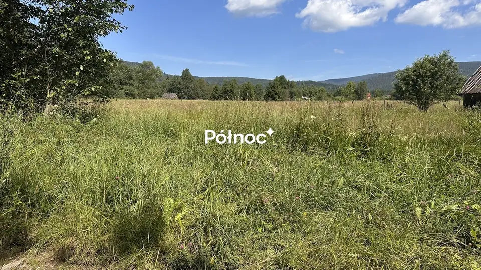 Działka budowlana 1 655 m², Zubrzyca Górna