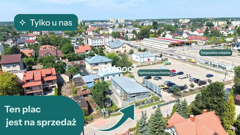 Działka budowlana 825 m², Wołomin