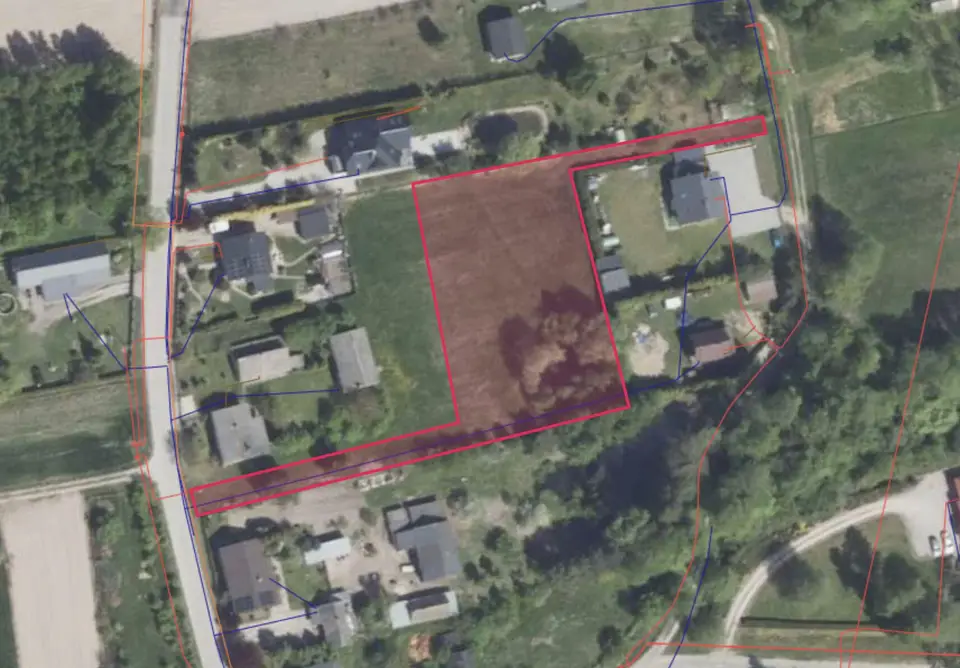 Działka budowlana 3 000 m², Świerzyny
