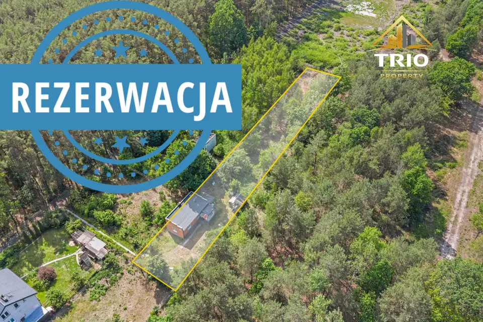 Działka budowlana 1 361 m², Leśniakowizna