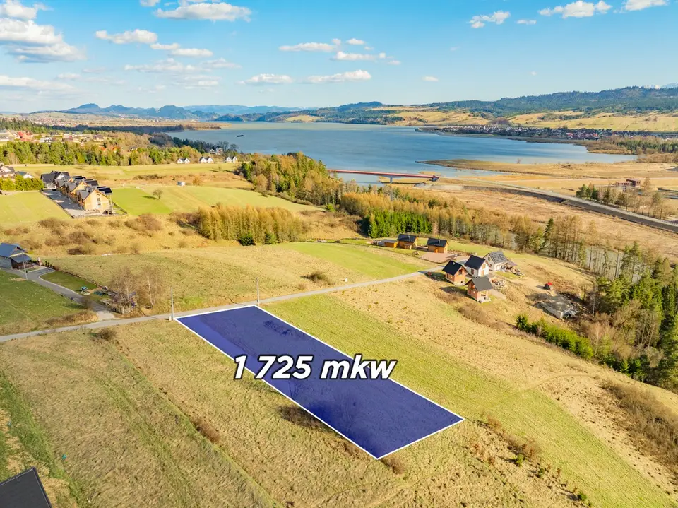 Działka budowlana 1 725 m², Szlembark