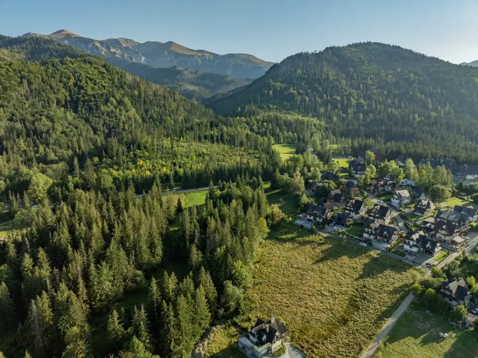 Działka budowlana 2 784 m², Kościelisko