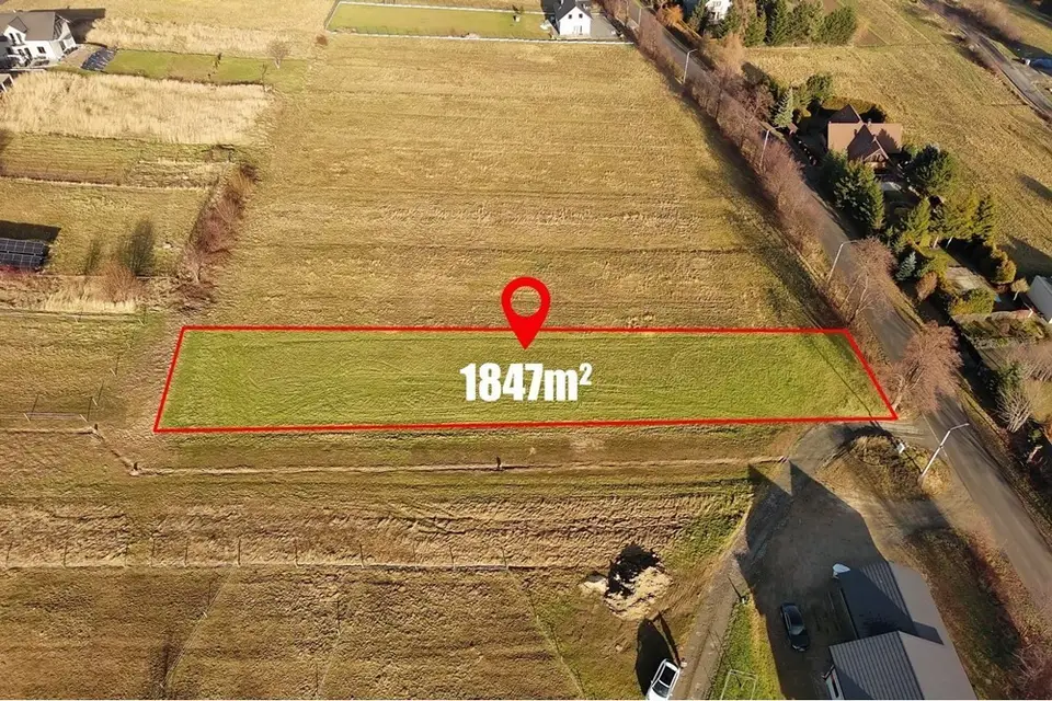 Działka budowlana 1 847 m², Radziechowy