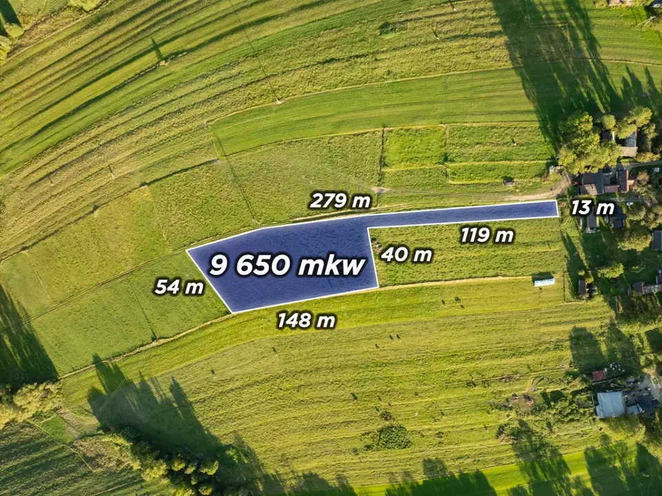 Działka rolna 9 650 m², Maruszyna