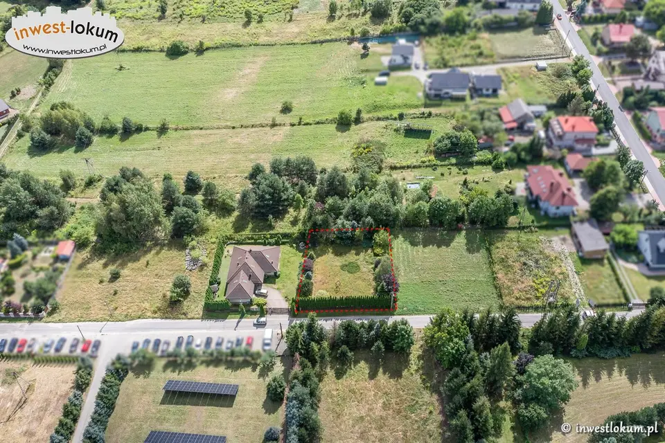Działka budowlana 890 m², Bogucin Mały