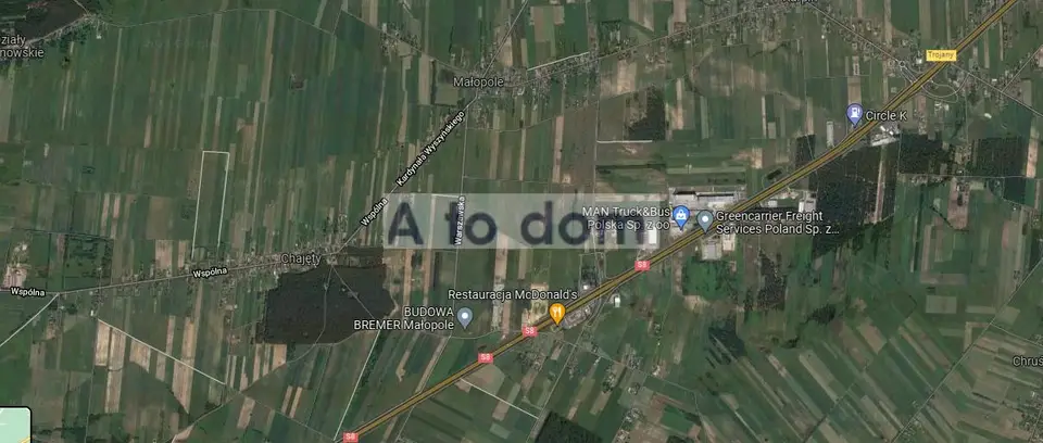 Działka inwestycyjna 1,4 ha, Karpin
