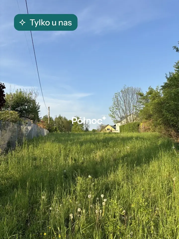 Działka budowlana 940 m², Borek