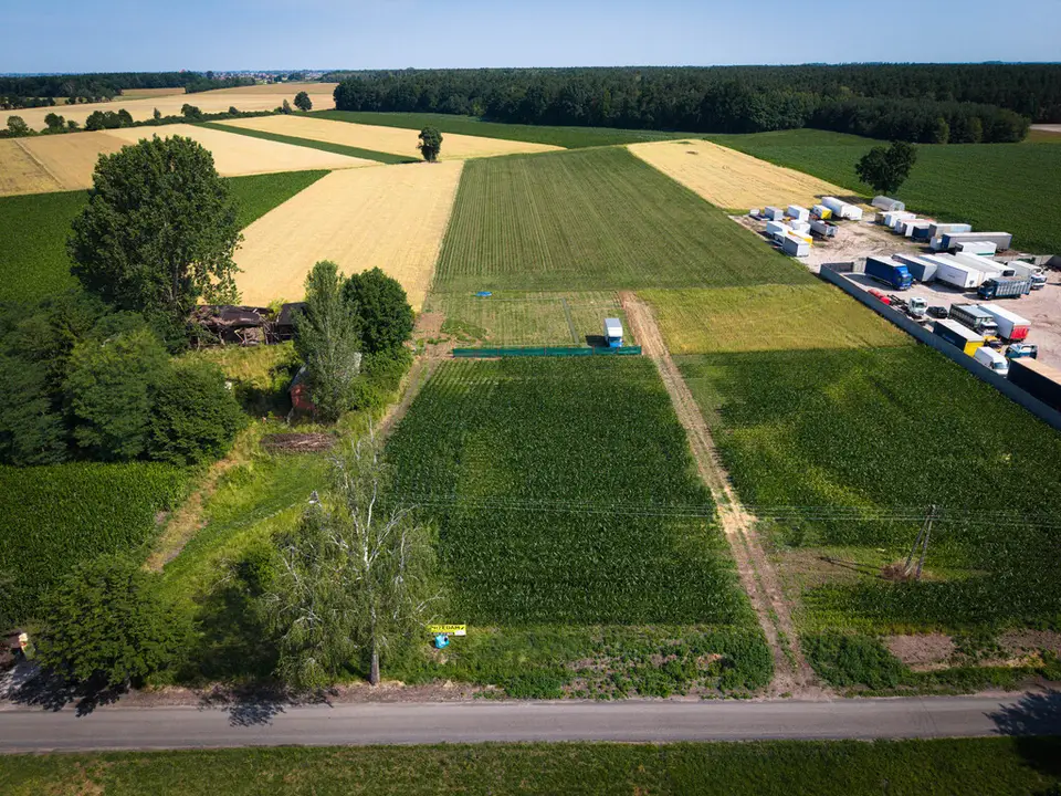 Działka budowlana 3 079 m², Skotniki