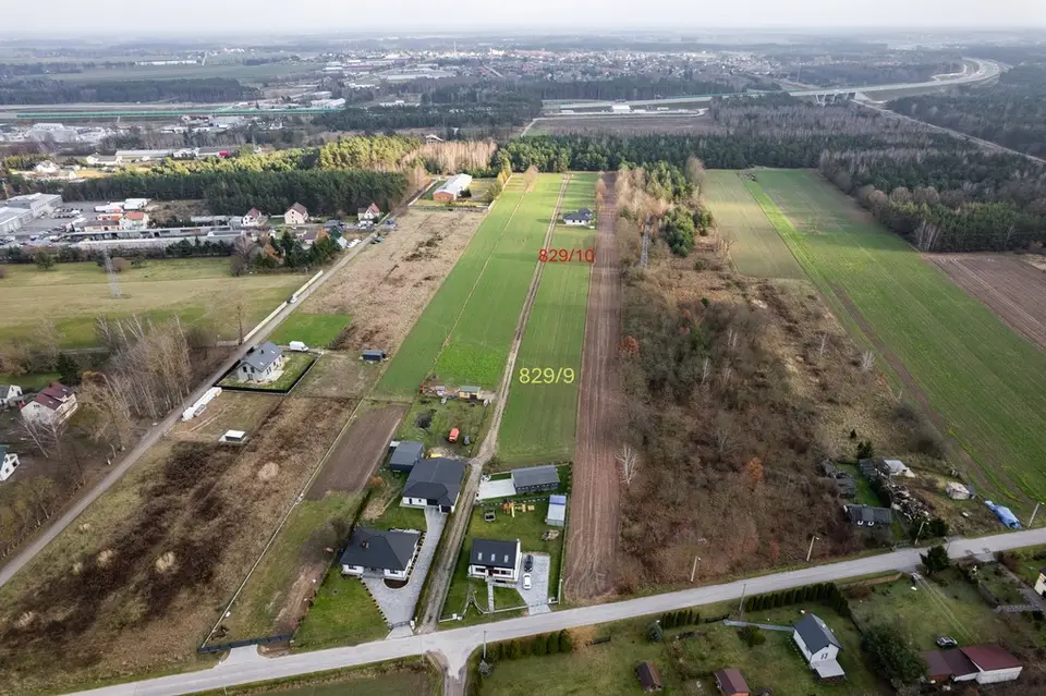 Działka budowlana 3 000 m², Gręzów