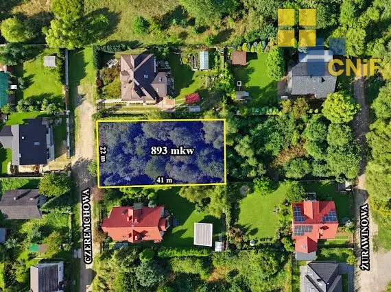 Działka budowlana 893 m², Częstochowa, Dźbów