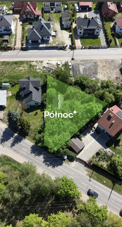 Działka budowlana i inwestycyjna 1 057 m², Tłuszcz