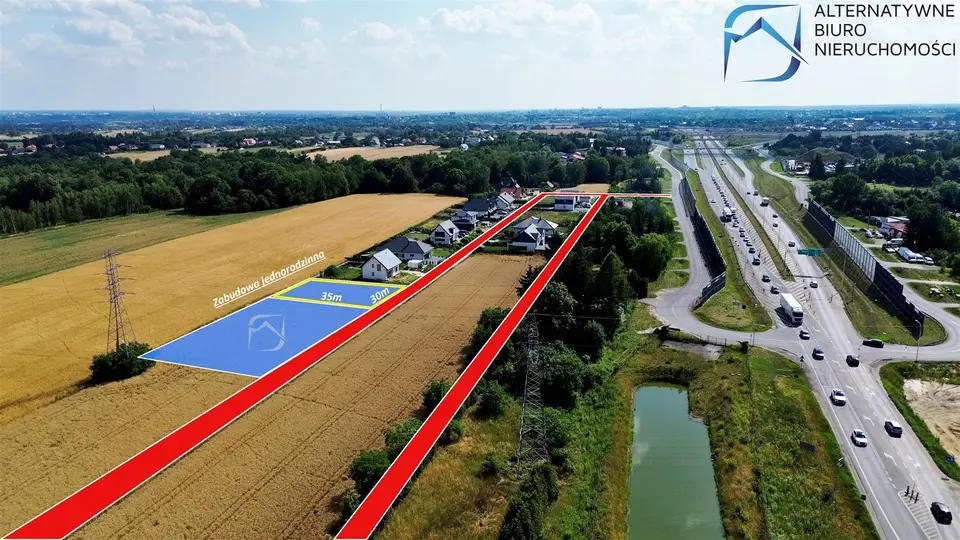 Działka budowlana 1 050 m², Ciecierzyn