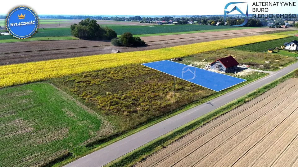 Działka budowlana 1 626 m², Radawczyk Drugi
