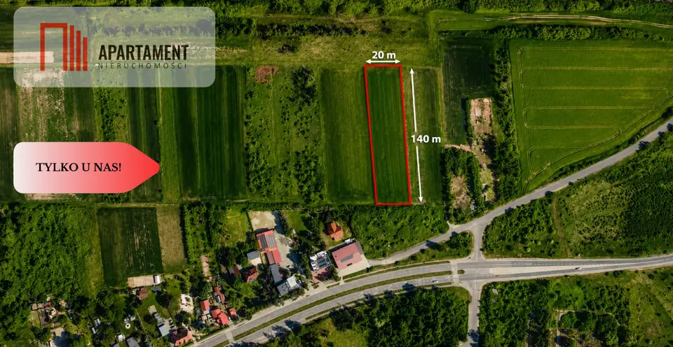 Działka rolna i leśna 3 691 m², Legnica