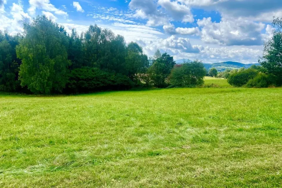 Działka budowlana 3 582 m², Ślemień