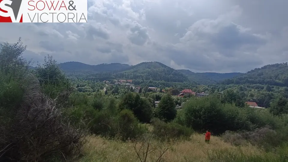 Działka budowlana 1,35 ha, Jedlina-Zdrój, Glinica