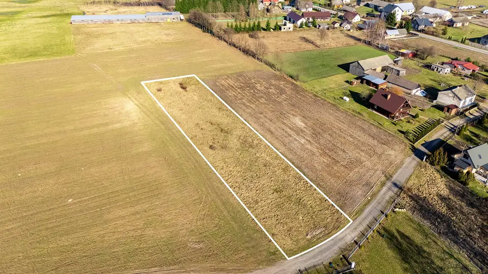 Działka budowlana 2 500 m², Borki
