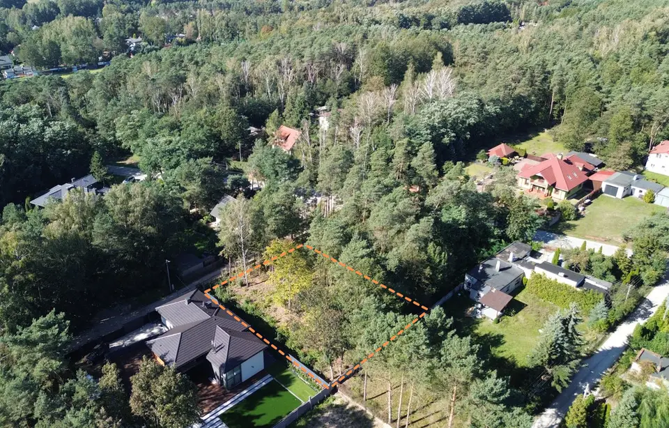 Działka budowlana 1 000 m², Justynów