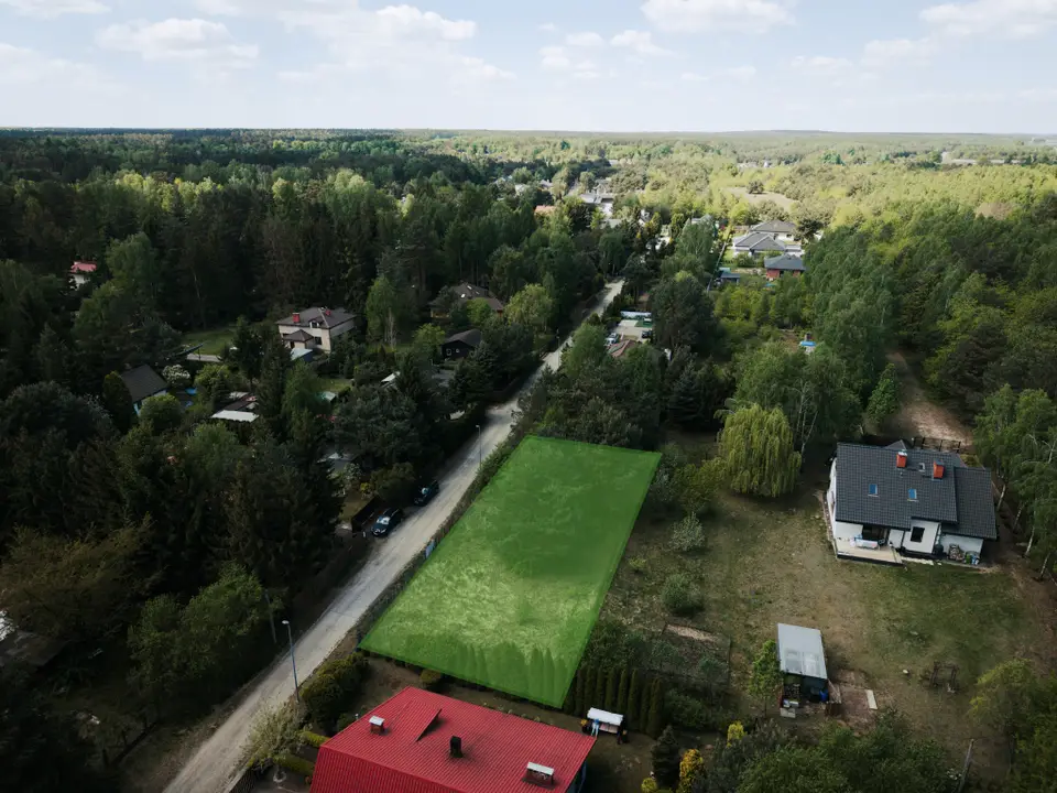 Działka budowlana 1 000 m², Rosanów