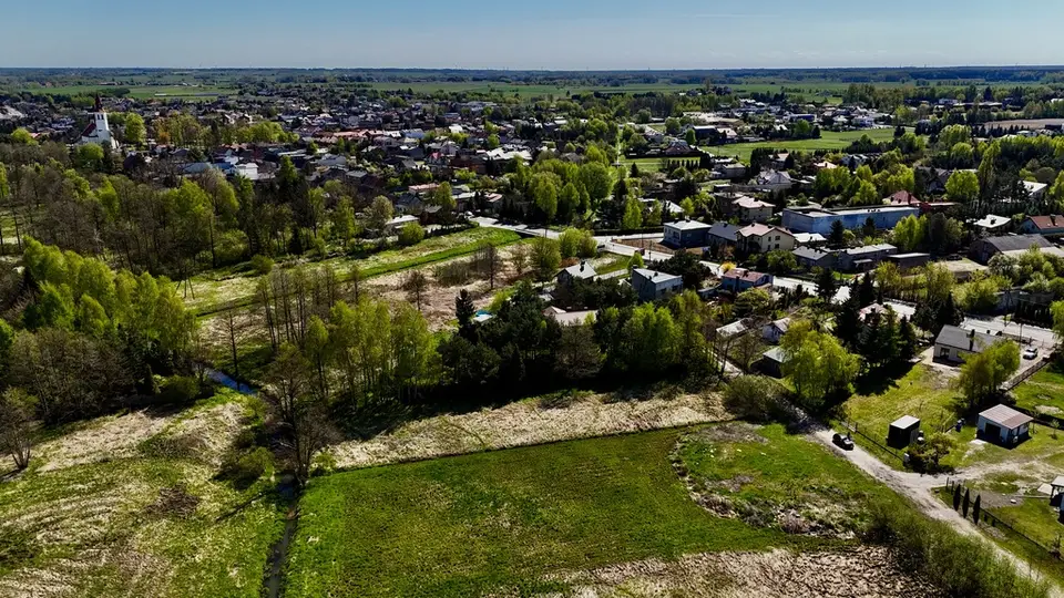 Działka budowlana 1 905 m², Rzgów