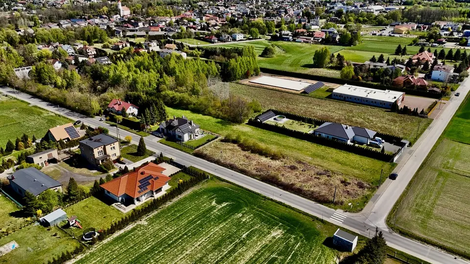 Działka budowlana 3 333 m², Rzgów