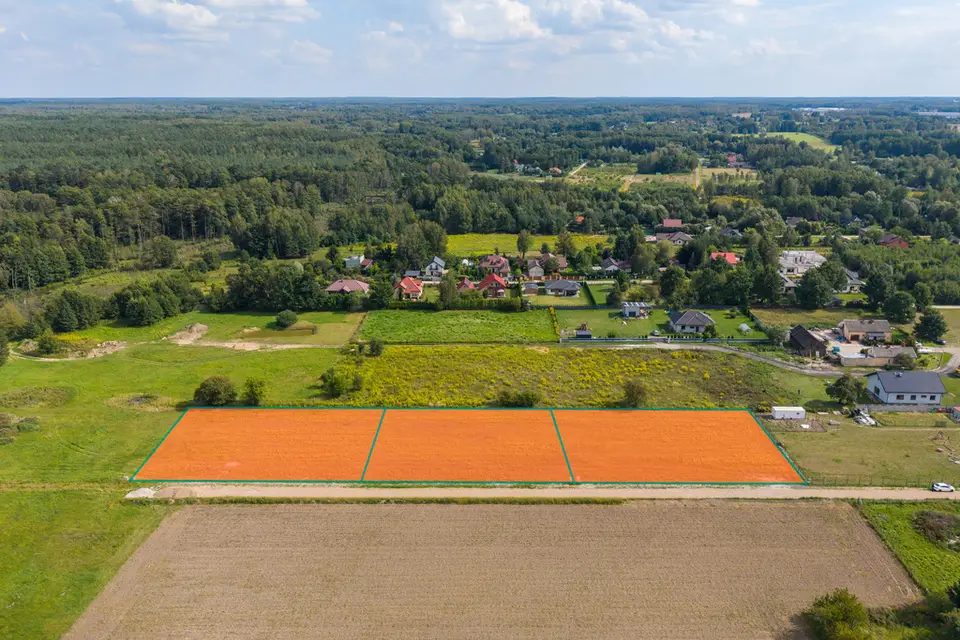 Działka budowlana i inwestycyjna 2 000 m², Radziejowice-Parcel