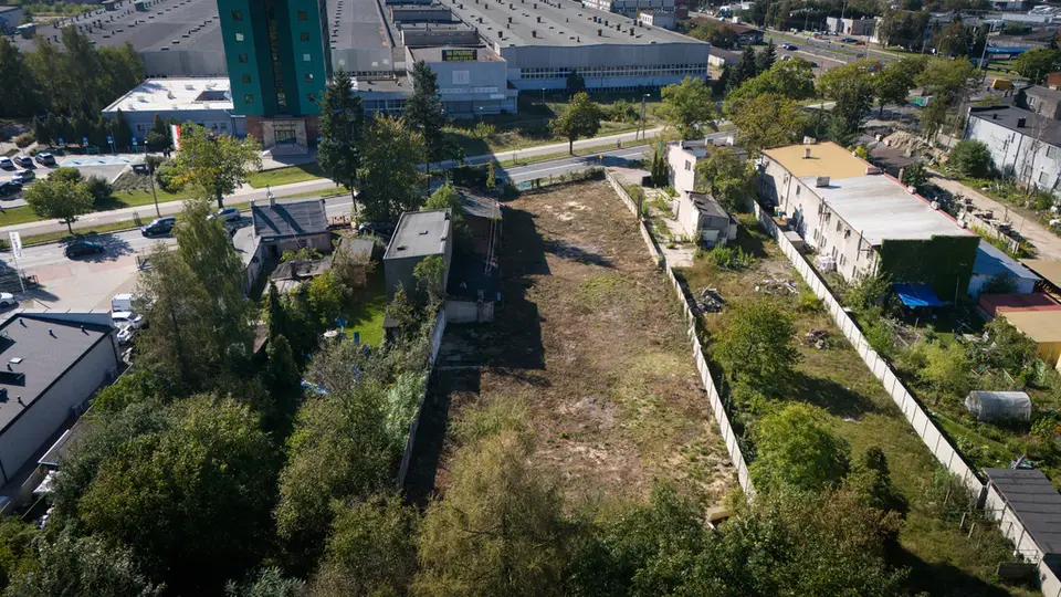 Działka inwestycyjna 4 282 m², Pabianice
