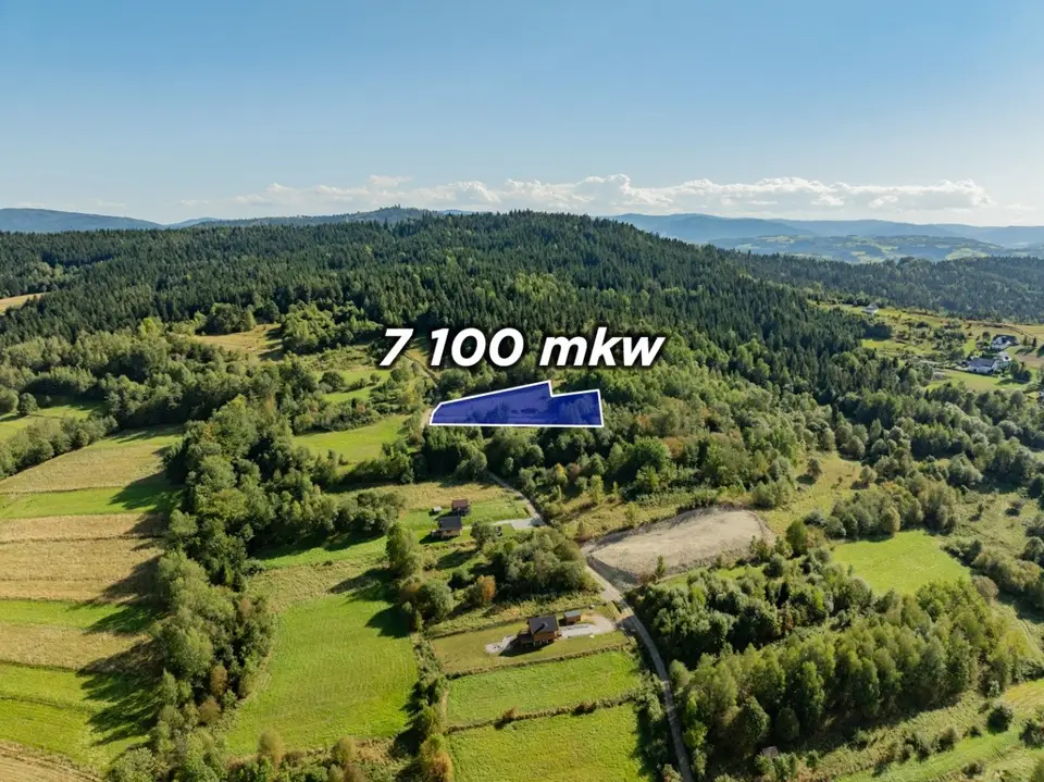 Działka rolna 7 100 m², Kasina Wielka